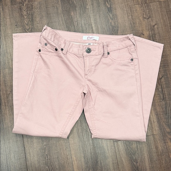 Candie's Pink Straight Leg Jeans - Picture 4 of 4